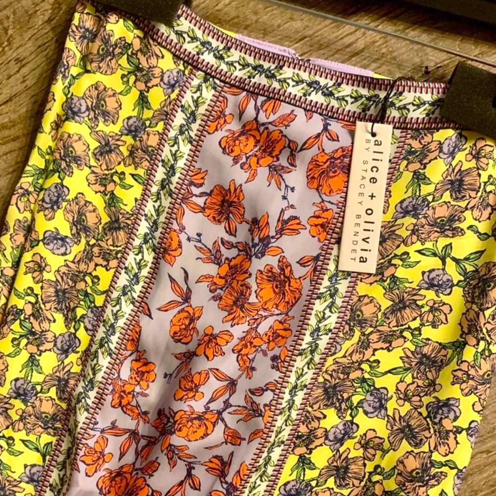 Alice + Olivia Athena Midi Skirt. - Picture 8 of 10